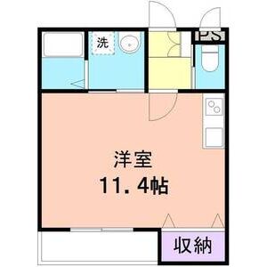 ワンルーム 間取り図