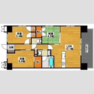 3LDK 間取り図
