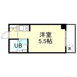 ワンルーム 間取り図