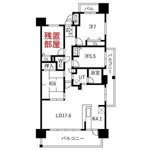 3LDK 間取り図