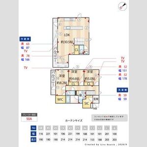 3LDK 間取り図