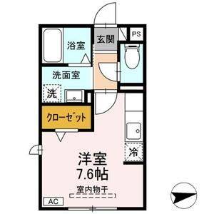 ワンルーム 間取り図