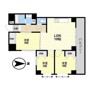 3LDK 間取り図
