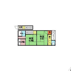 2K 間取り図