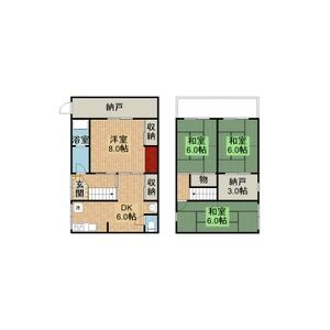 4DK 間取り図