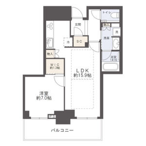 3LDK 間取り図