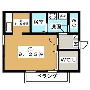 ワンルーム 間取り図
