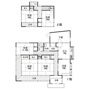 6LDK 間取り図