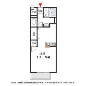 ワンルーム 間取り図