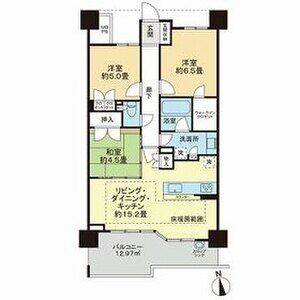 3LDK 間取り図