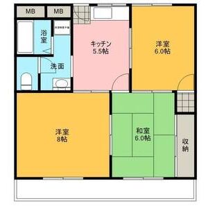 3K 間取り図