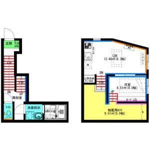 ワンルーム 間取り図