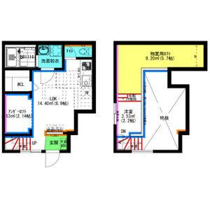 ワンルーム 間取り図
