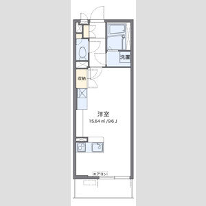 ワンルーム 間取り図