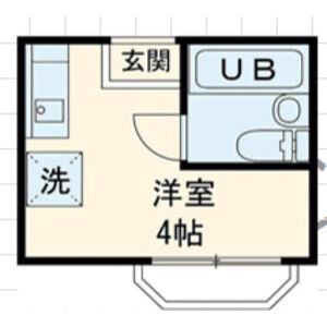 ワンルーム 間取り図