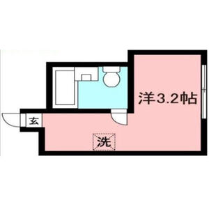 ワンルーム 間取り図