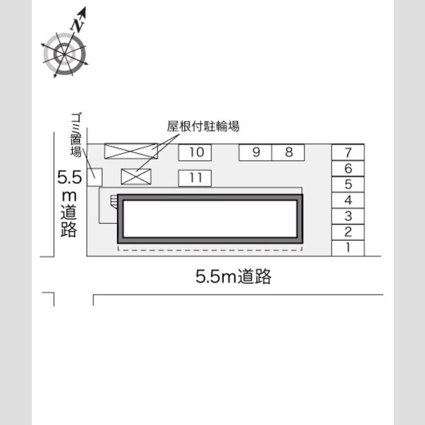 レオパレス登呂 室内写真1