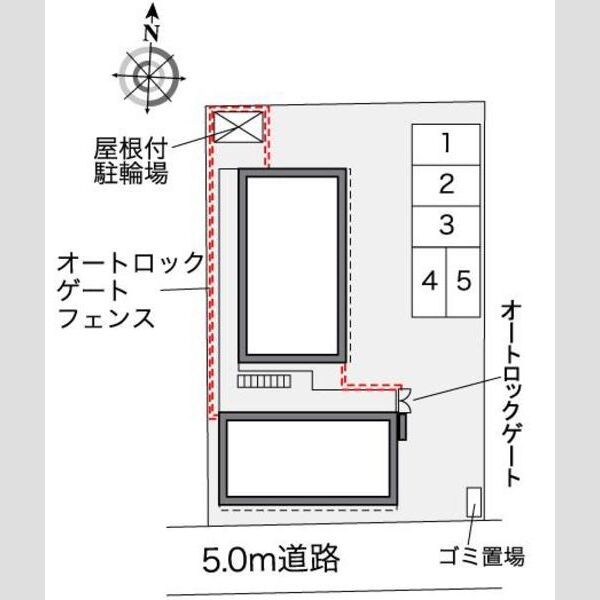 レオパレスサンビームD 室内写真1