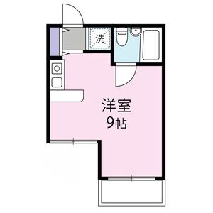 ワンルーム 間取り図