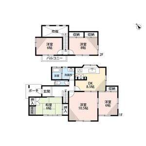 5DK 間取り図