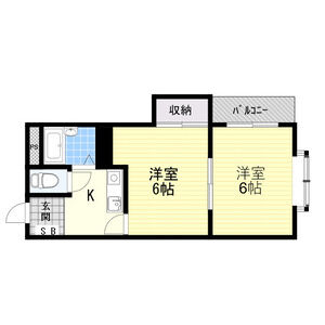 2K 間取り図