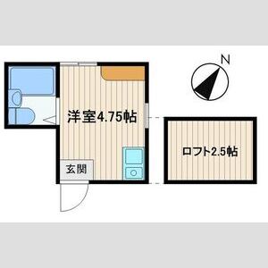 ワンルーム 間取り図