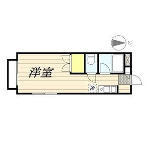 ワンルーム 間取り図