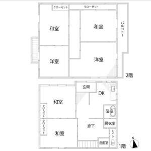戸建て 間取り図