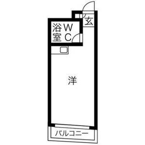 ワンルーム 間取り図