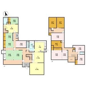 戸建て 間取り図