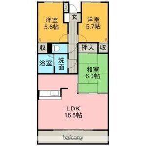 3LDK 間取り図