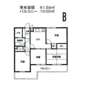 4DK 間取り図