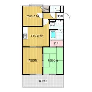 3DK 間取り図