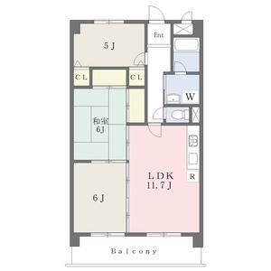 3LDK 間取り図