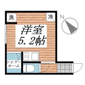ワンルーム 間取り図