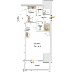 ワンルーム 間取り図