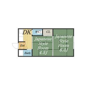 2K 間取り図