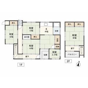 6LDK 間取り図