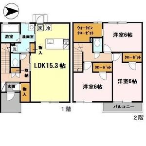 3LDK 間取り図