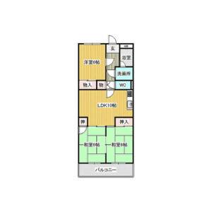 3LDK 間取り図