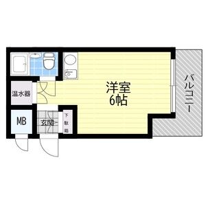 ワンルーム 間取り図