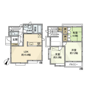 3LDK 間取り図