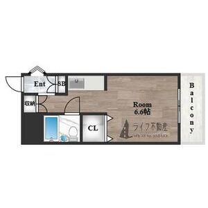ワンルーム 間取り図
