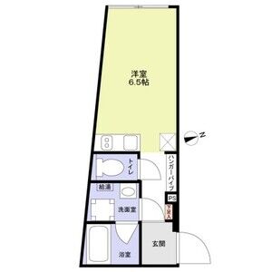 ワンルーム 間取り図
