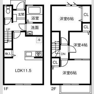 3LDK 間取り図