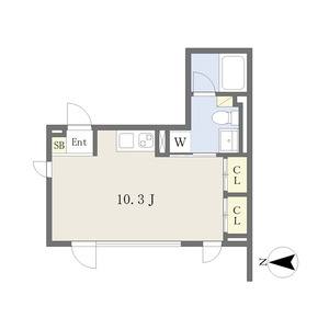 ワンルーム 間取り図