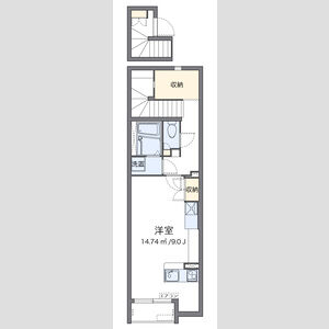 ワンルーム 間取り図