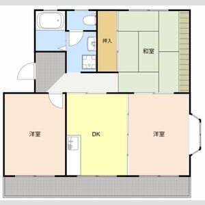 3DK 間取り図