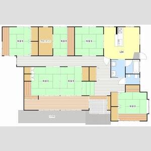 6LDK 間取り図