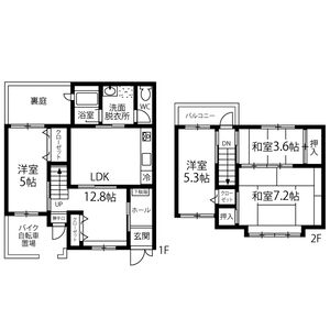 4LDK 間取り図